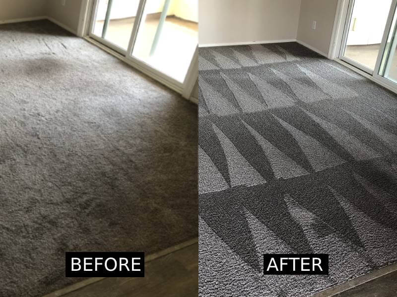 Carpet Cleaning Before and After